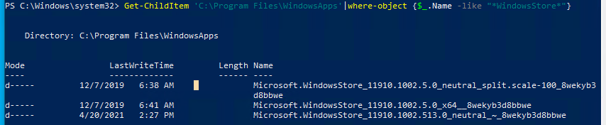 регистрация в Microsoft.WindowsStore через AppXManifest.xml
