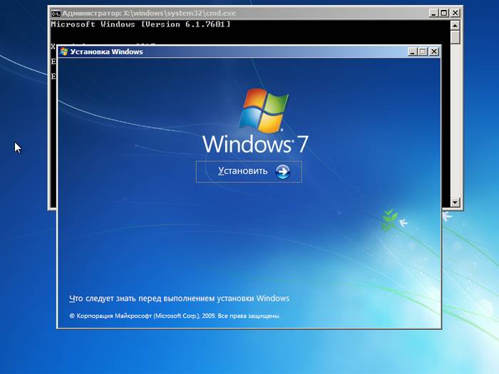 Установка Windows 7 с диска для чайников