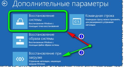 Восстановление при загрузке
