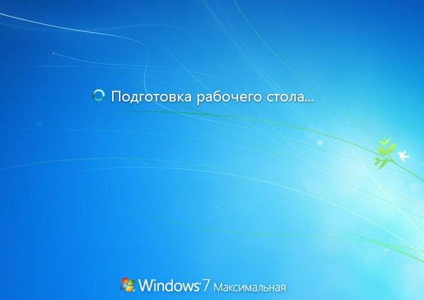 Окно подготовки рабочего стола