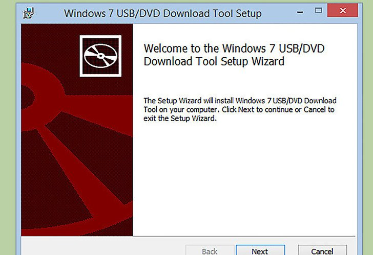 Загрузите Windows 7 USB / DVD Download Tool