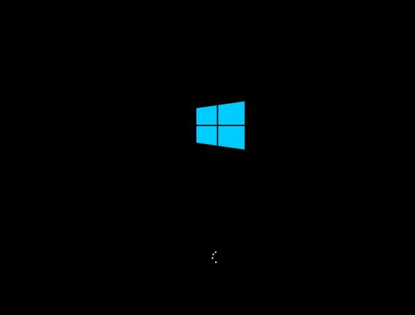 Экран запуска установки Windows