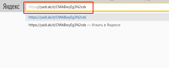 В поле поиска любого браузера вставьте скопированную ссылку, нажмите «Enter»