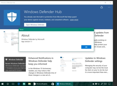Как работать с Защитником Windows. Что делать, если ОС Защитника устарела?