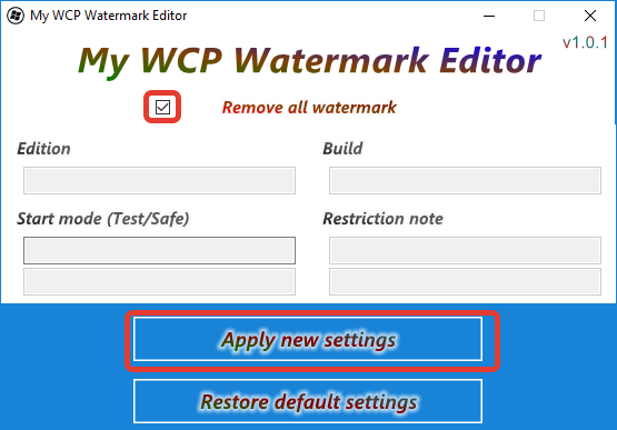 Мой редактор водяных знаков WCP